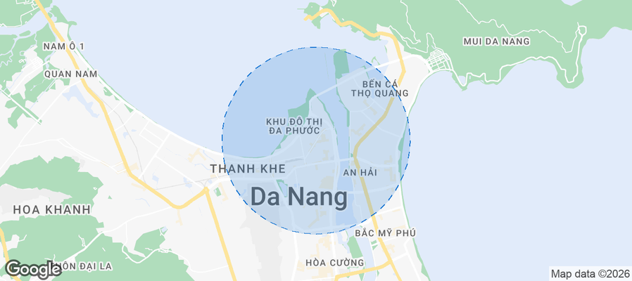 Quận Hải Châu Airbnb map